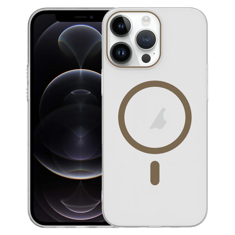 For iPhone 12 Pro Clear PC Injection MagSafe Phone Case