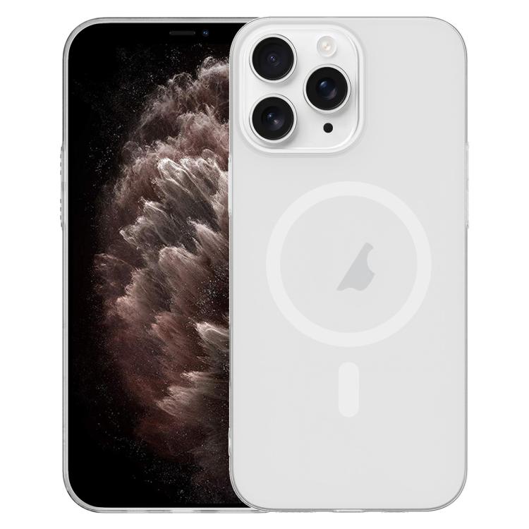 For iPhone 11 Pro Max Clear PC Injection MagSafe Phone Case