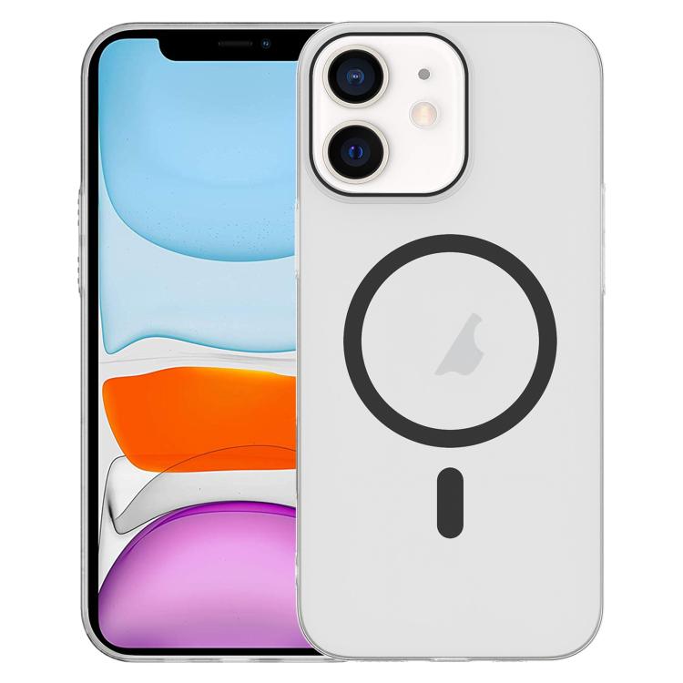 For iPhone 11 Clear PC Injection MagSafe Phone Case