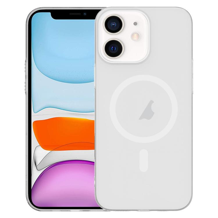 For iPhone 11 Clear PC Injection MagSafe Phone Case