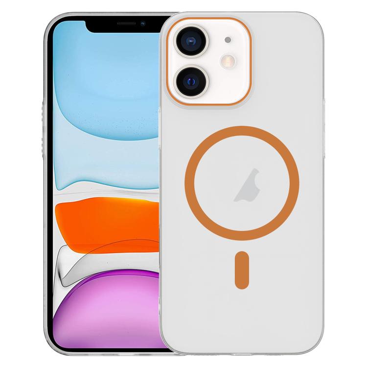 For iPhone 11 Clear PC Injection MagSafe Phone Case