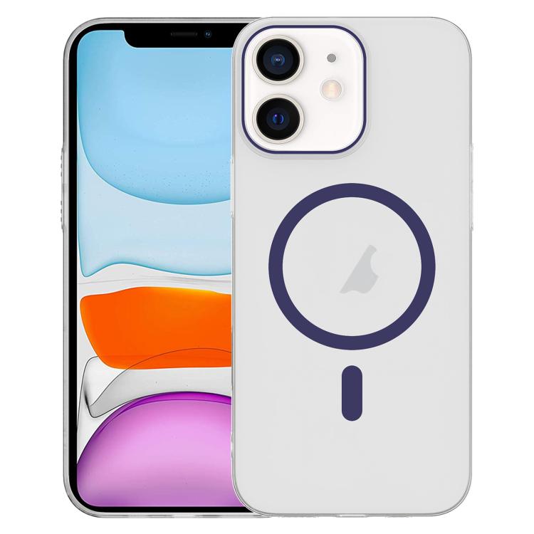 For iPhone 11 Clear PC Injection MagSafe Phone Case