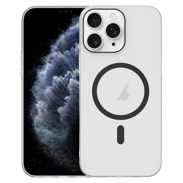 For iPhone 11 Pro Clear PC Injection MagSafe Phone Case