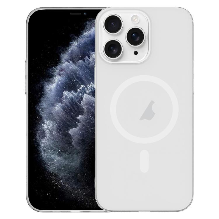 For iPhone 11 Pro Clear PC Injection MagSafe Phone Case