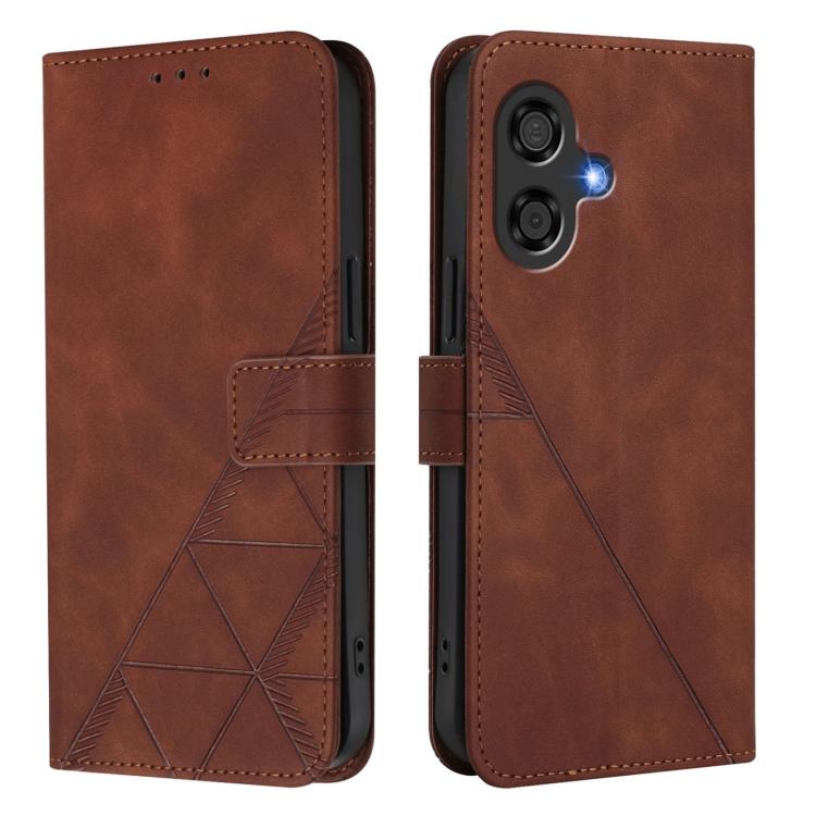 For Coolpad Cool 40i Crossbody 3D Embossed Flip Leather Phone Case