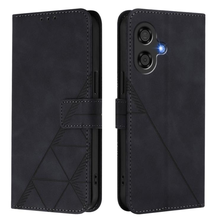 For Coolpad Cool 40i Crossbody 3D Embossed Flip Leather Phone Case