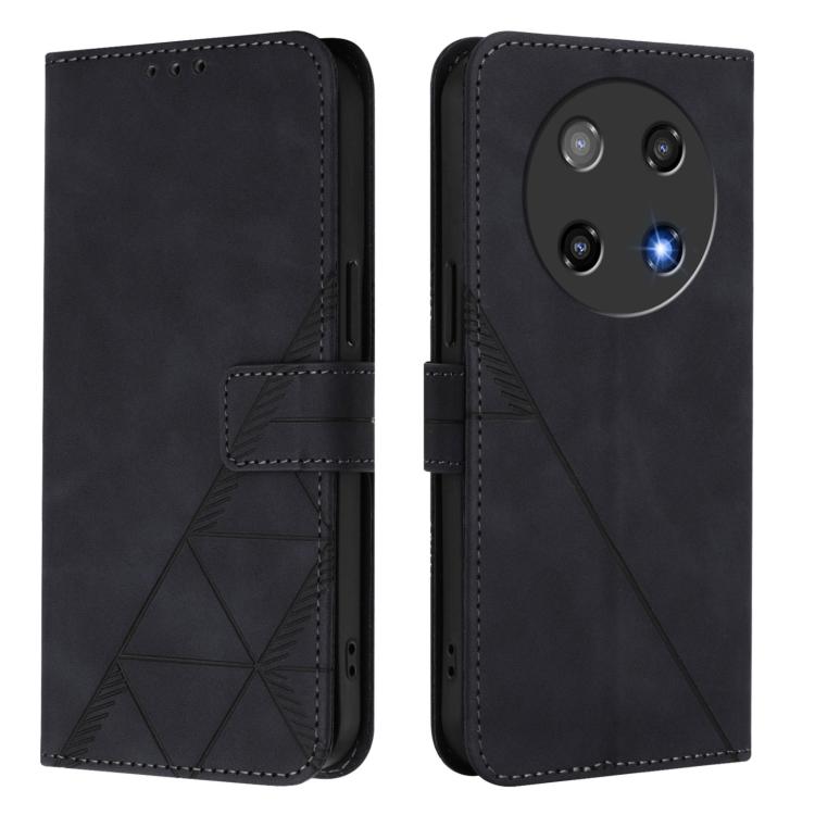 For Coolpad C16 Crossbody 3D Embossed Flip Leather Phone Case