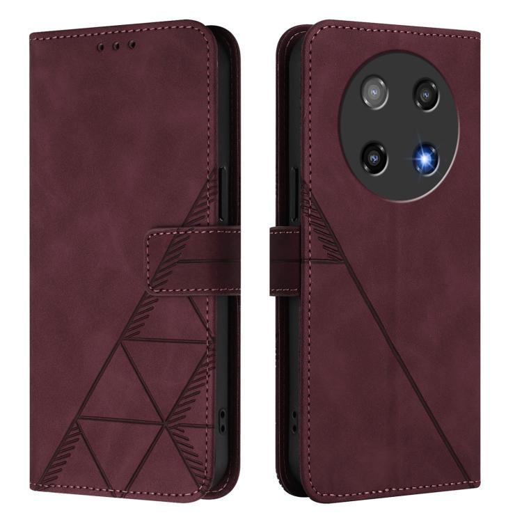 For Coolpad C16 Crossbody 3D Embossed Flip Leather Phone Case