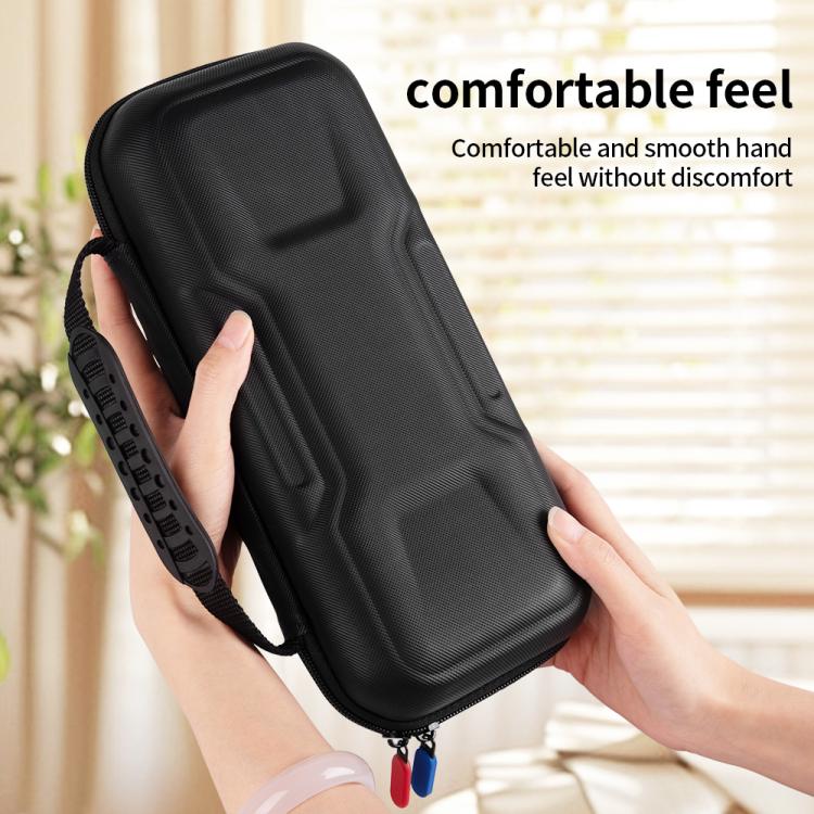 For Nintendo Switch 2 Mecha Shockproof Portable Storage Bag - Black