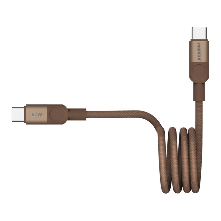 Momax Mag.Link Magnetic 60W USB-C / Type-C to USB-C / Type-C Data Cable, Length:1m