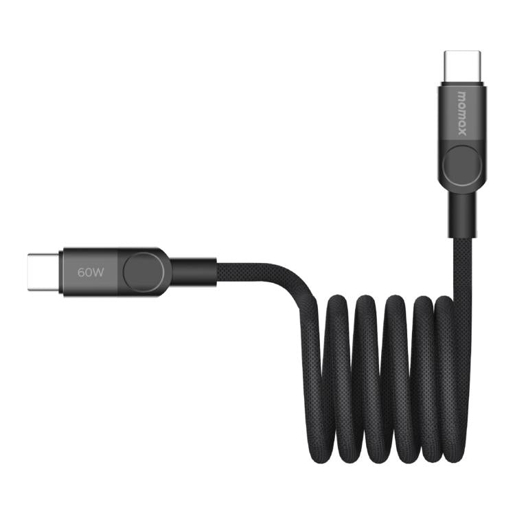 Momax Mag.Link Magnetic 60W USB-C / Type-C to USB-C / Type-C Data Cable, Length:2m