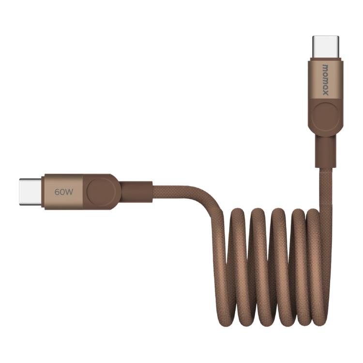 Momax Mag.Link Magnetic 60W USB-C / Type-C to USB-C / Type-C Data Cable, Length:2m