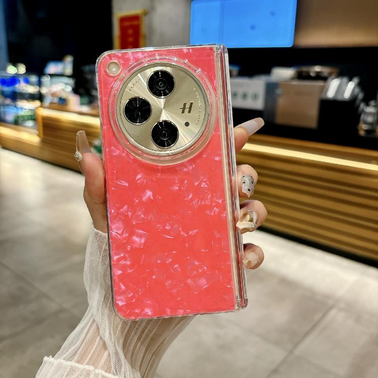 For OPPO Find N3 Magnetic Axis Pearlescent Shell Texture Phone Case