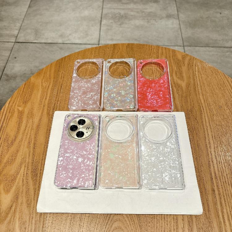 For OPPO Find N3 Magnetic Axis Pearlescent Shell Texture Phone Case