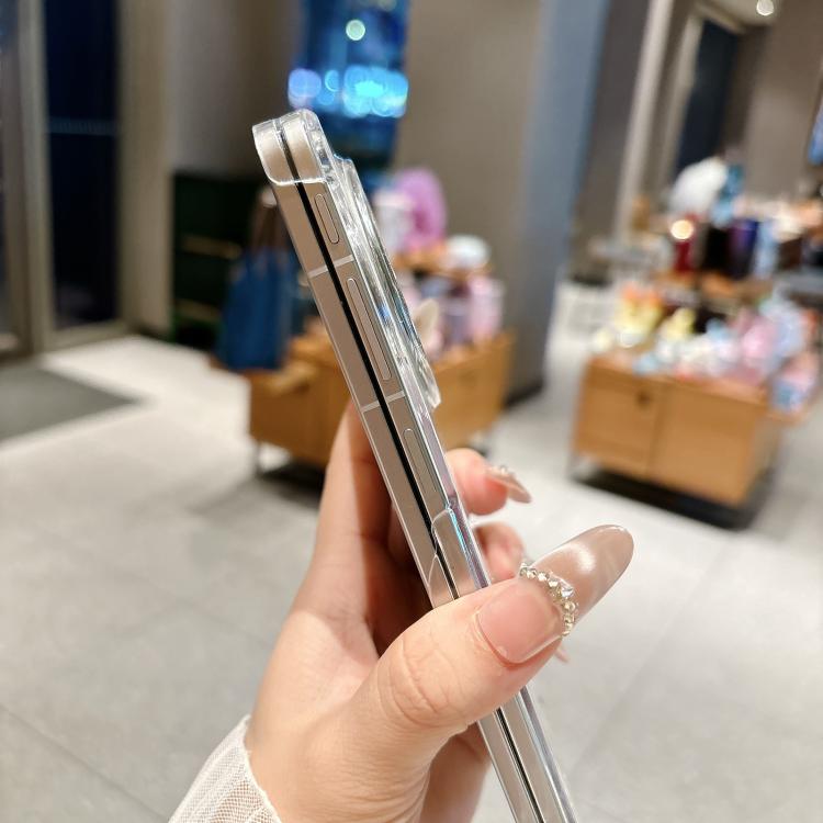 For OPPO Find N6 5G Magnetic Axis Pearlescent Shell Texture Phone Case