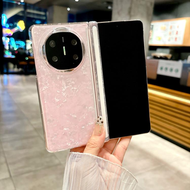 For Huawei Mate X5 Magnetic Axis Pearlescent Shell Texture Phone Case