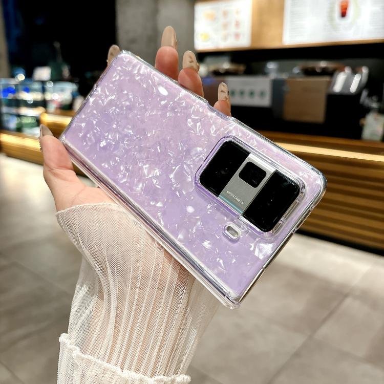 For Honor Magic Vs3 Magnetic Axis Pearlescent Shell Texture Phone Case