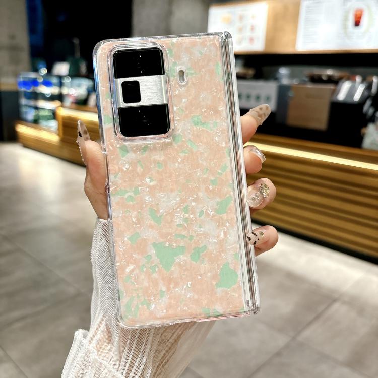 For Honor Magic Vs3 Magnetic Axis Pearlescent Shell Texture Phone Case