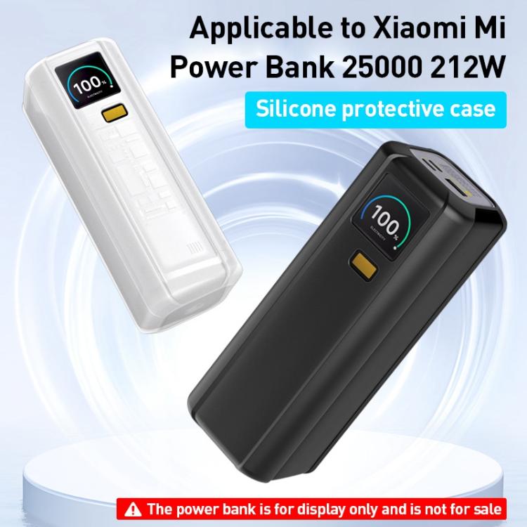 For Xiaomi Power Bank 25000 212W Silicone Protective Cover