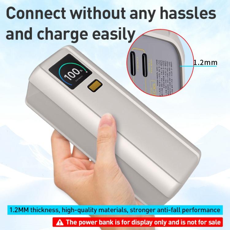 For Xiaomi Power Bank 25000 212W Silicone Protective Cover