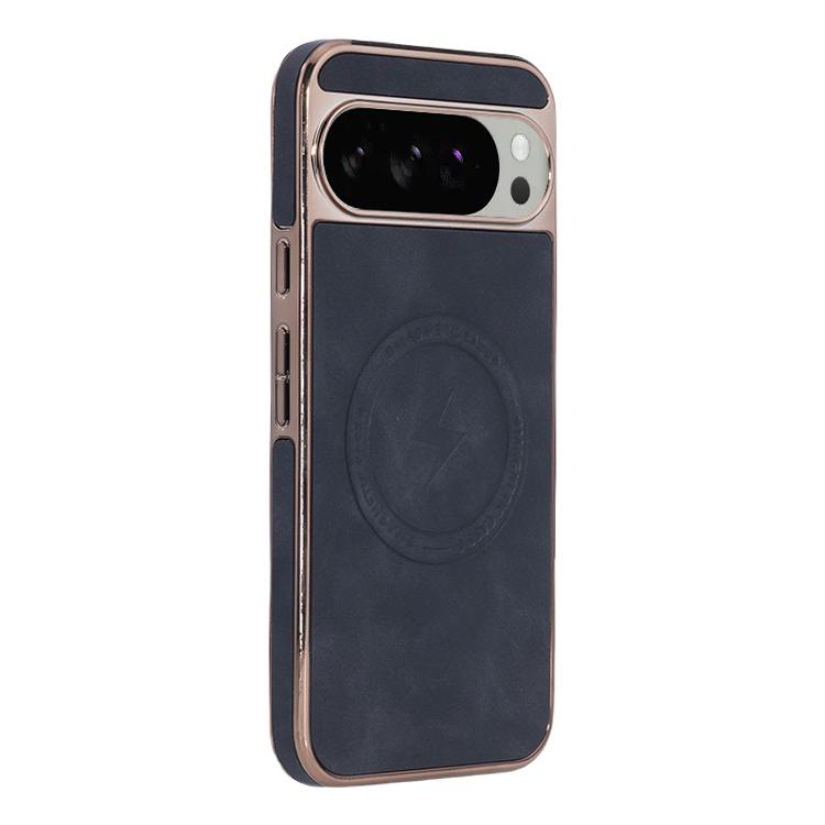 For Google Pixel 10 Pro XL Electroplated PC Sheepskin Invisible Magnetic MagSafe Phone Case