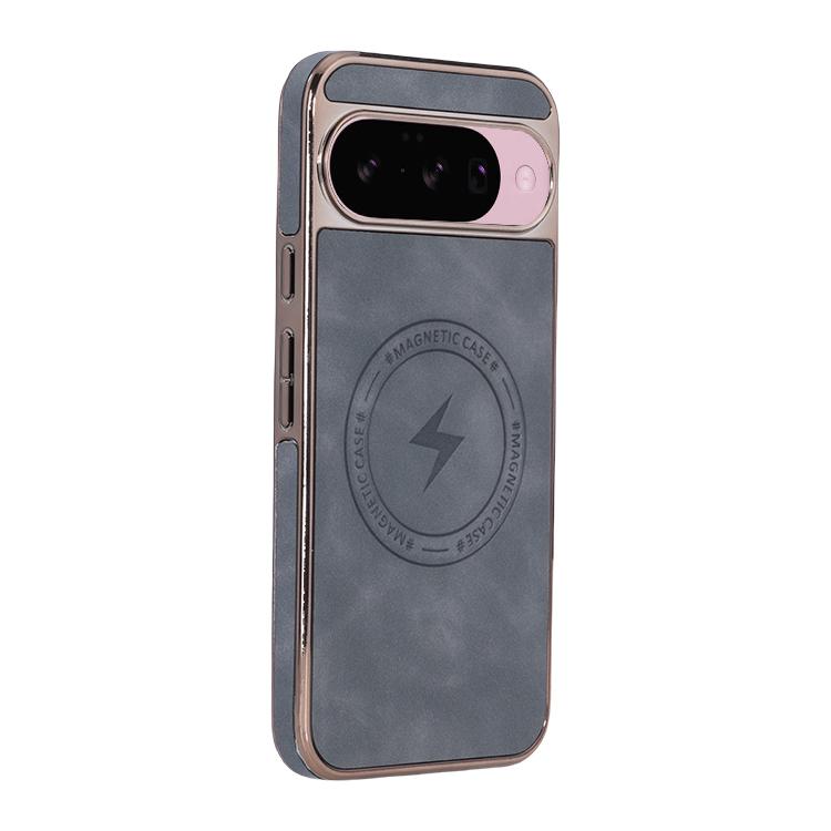 For Google Pixel 10 / 10 Pro Electroplated PC Sheepskin Invisible Magnetic MagSafe Phone Case