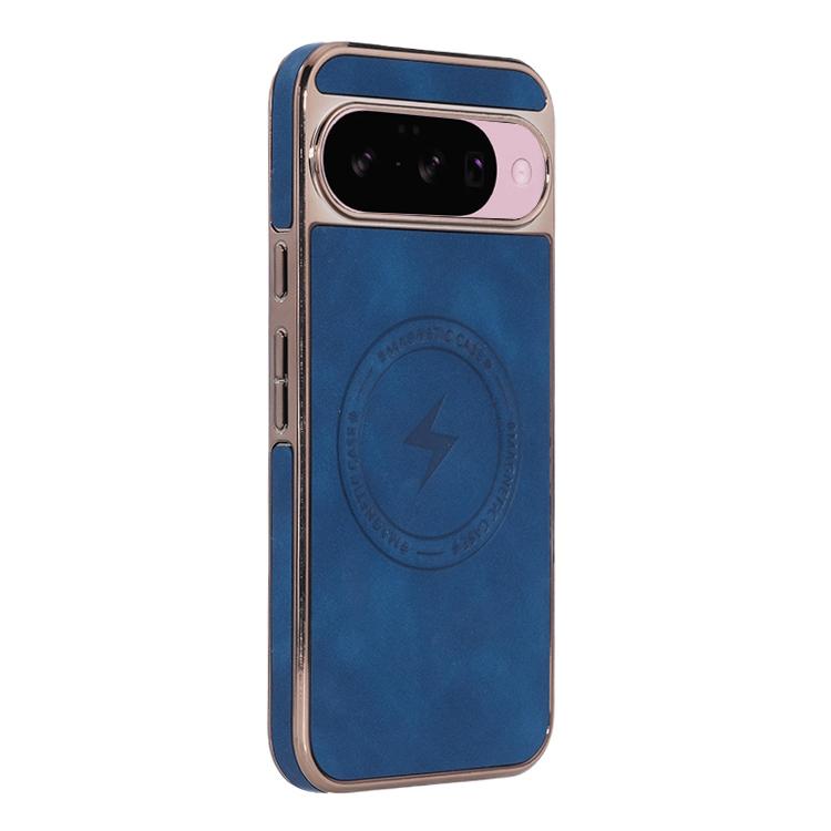 For Google Pixel 10 / 10 Pro Electroplated PC Sheepskin Invisible Magnetic MagSafe Phone Case