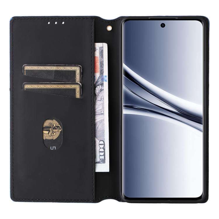 For Redmi Note 15 5G / 4G 164mm / Poco M8 5G Cubic Grid Texture Flip Leather Phone Case