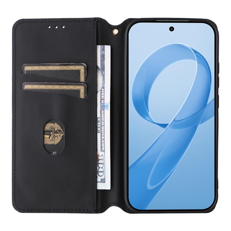 For Redmi K90 5G / Poco F8 Pro Cubic Grid Texture Flip Leather Phone Case