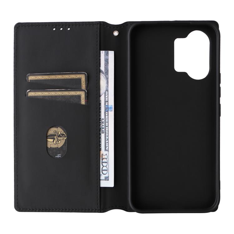 For Redmi Turbo 5 Max / Poco X8 Pro Max Cubic Grid Texture Flip Leather Phone Case