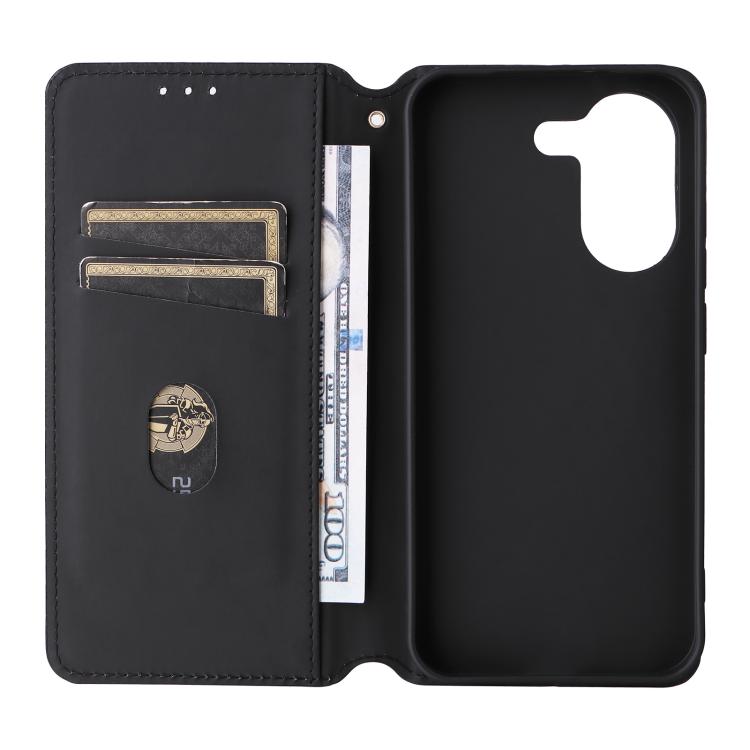 For Redmi Turbo 5 5G / Poco X8 Pro 5G Cubic Grid Texture Flip Leather Phone Case
