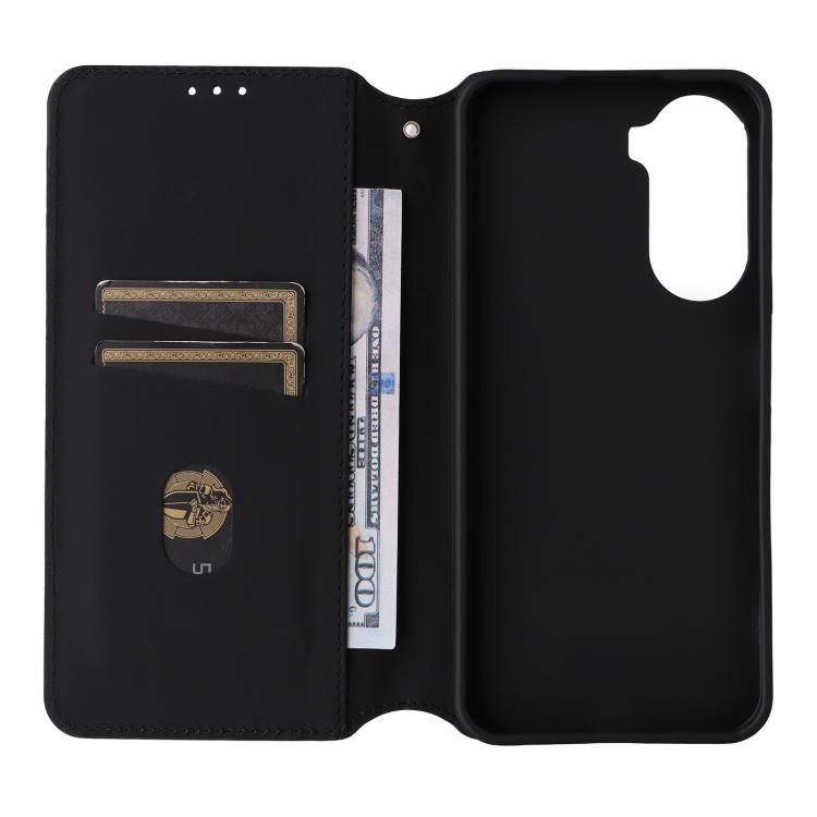 For Redmi A7 Pro 171mm / Poco C85x 5G Cubic Grid Texture Flip Leather Phone Case