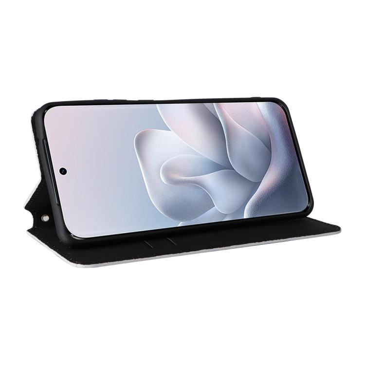 For Motorola Edge 70 Fusion 5G Cubic Grid Texture Flip Leather Phone Case
