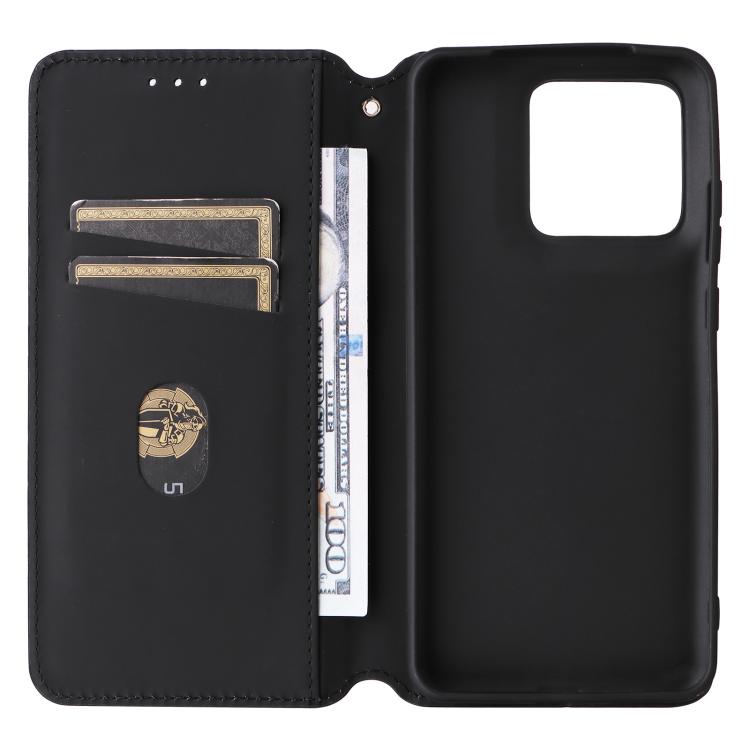 For Motorola Edge 70 Fusion 5G Cubic Grid Texture Flip Leather Phone Case