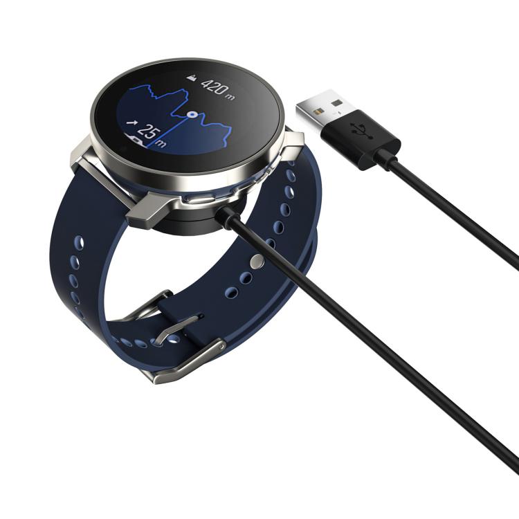 For Suunto Race / Race S / 9 Peak Pro xDfind USB Port Magnetic Charging Cable, Length: 1m - Black