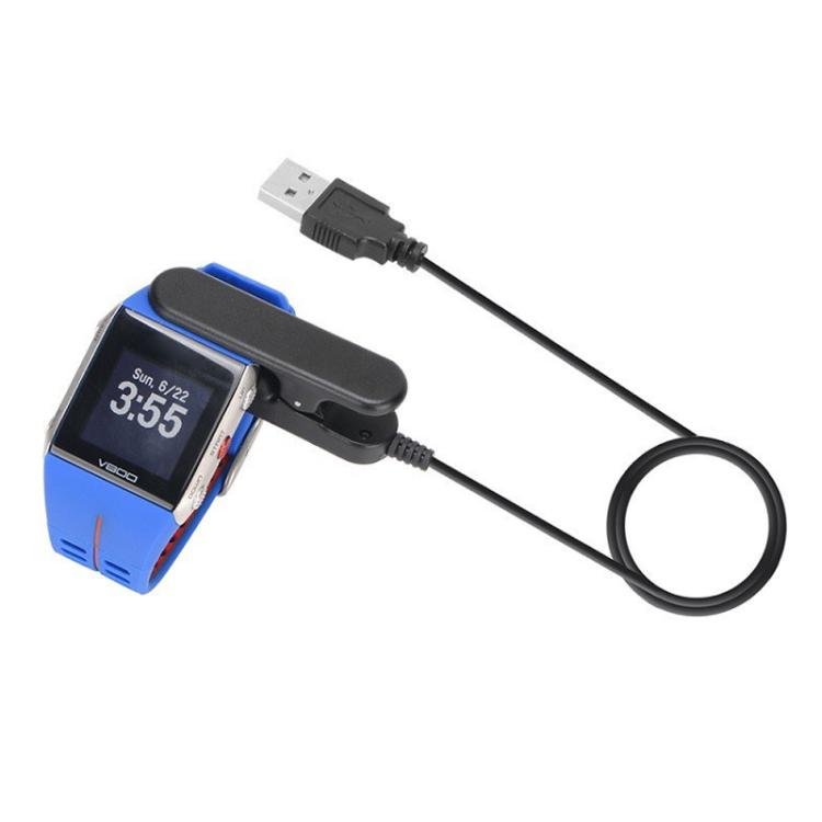 For Polar V800 xDfind USB Port Watch Charging Clip Watch Charger With Data Function, Length: 1m - Black
