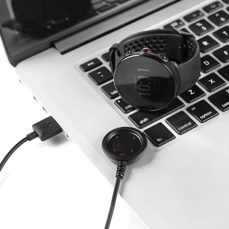 For Polar Vantage M2 / Vantage V2 xDfind USB Port Magnetic Charging Cable, Length: 1m - Black
