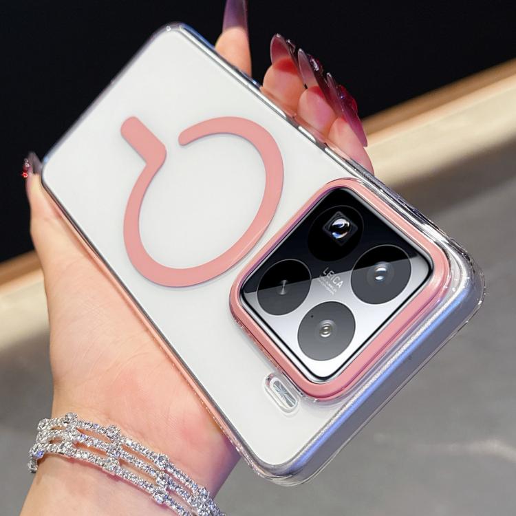 For Xiaomi 15 Pro High Transparency PC MagSafe Phone Case