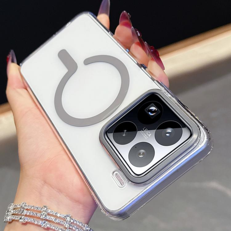 For Xiaomi 15 Pro High Transparency PC MagSafe Phone Case