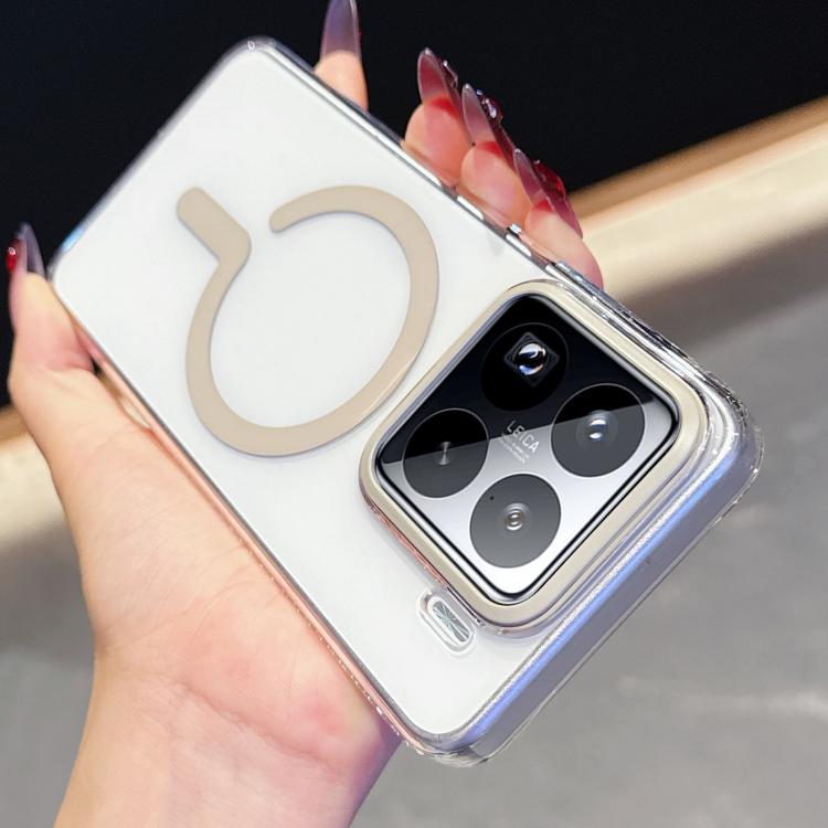 For Xiaomi 15 Pro High Transparency PC MagSafe Phone Case