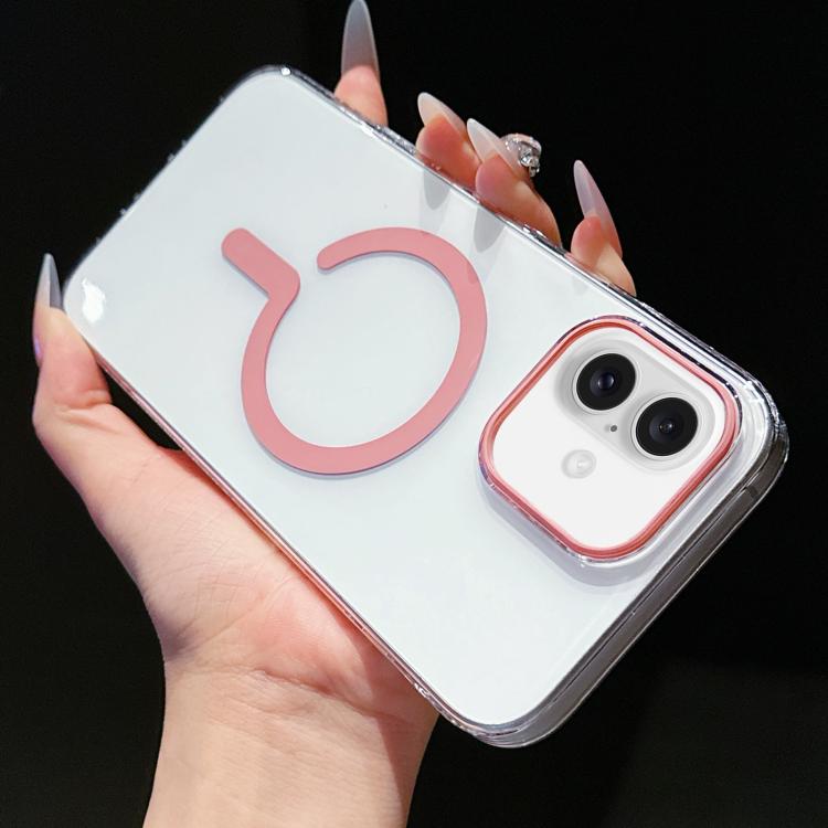 For iPhone 16 High Transparency PC MagSafe Phone Case