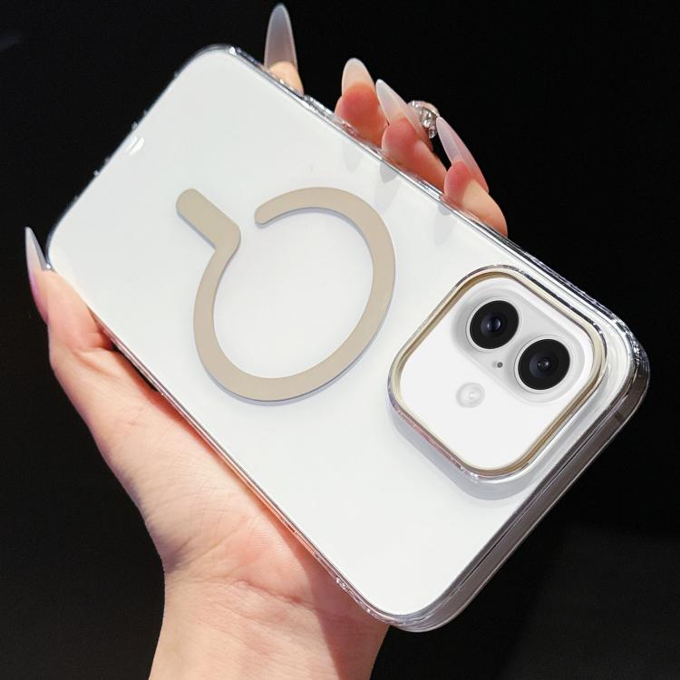 For iPhone 16 High Transparency PC MagSafe Phone Case