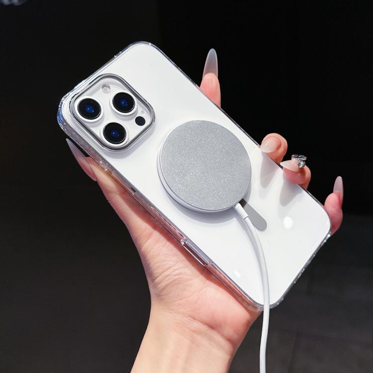 For iPhone 15 Pro Max High Transparency PC MagSafe Phone Case