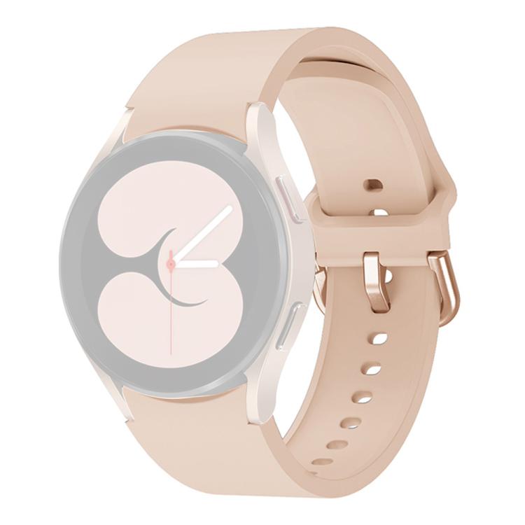For Samsung Galaxy Watch7 / Watch FE 40mm xDfind Solid Color Colorful Buckle Quick Release Silicone Watch Band