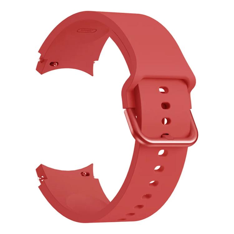 For Samsung Galaxy Watch6 / Watch6 Classic xDfind Solid Color Colorful Buckle Quick Release Silicone Watch Band