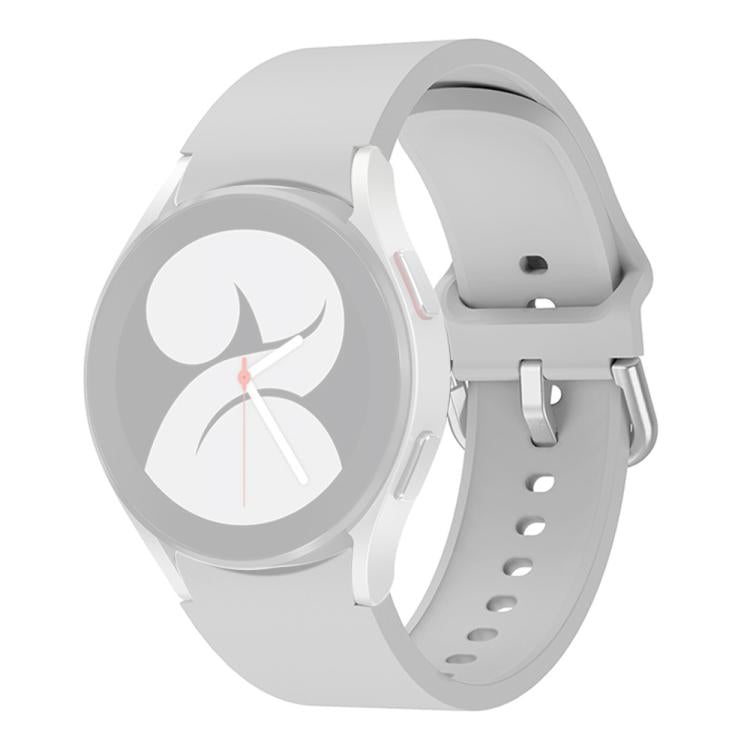 For Samsung Galaxy Watch6 / Watch6 Classic xDfind Solid Color Colorful Buckle Quick Release Silicone Watch Band