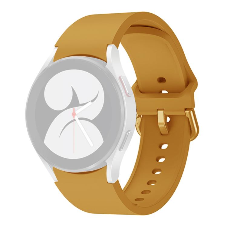 For Samsung Galaxy Watch6 / Watch6 Classic xDfind Solid Color Colorful Buckle Quick Release Silicone Watch Band
