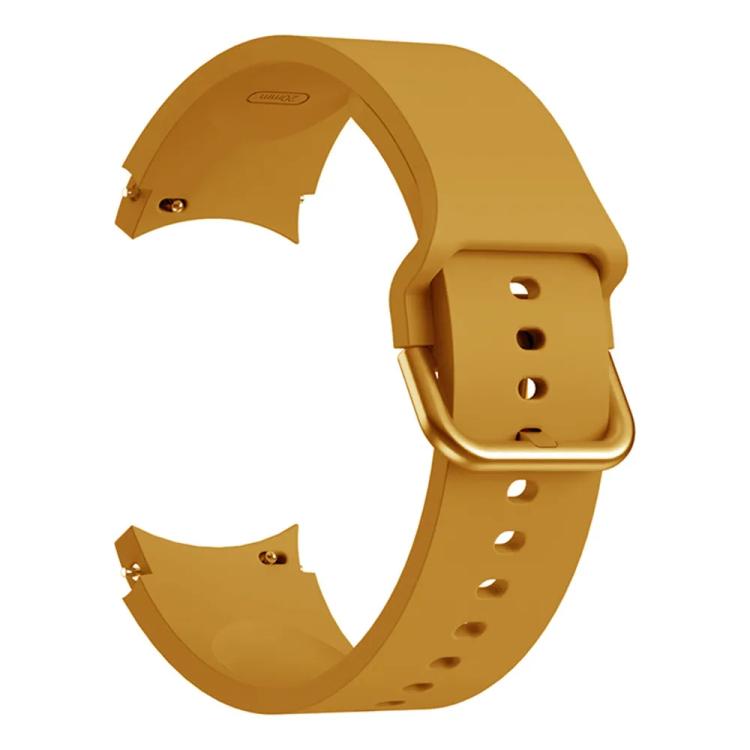 For Samsung Galaxy Watch6 / Watch6 Classic xDfind Solid Color Colorful Buckle Quick Release Silicone Watch Band