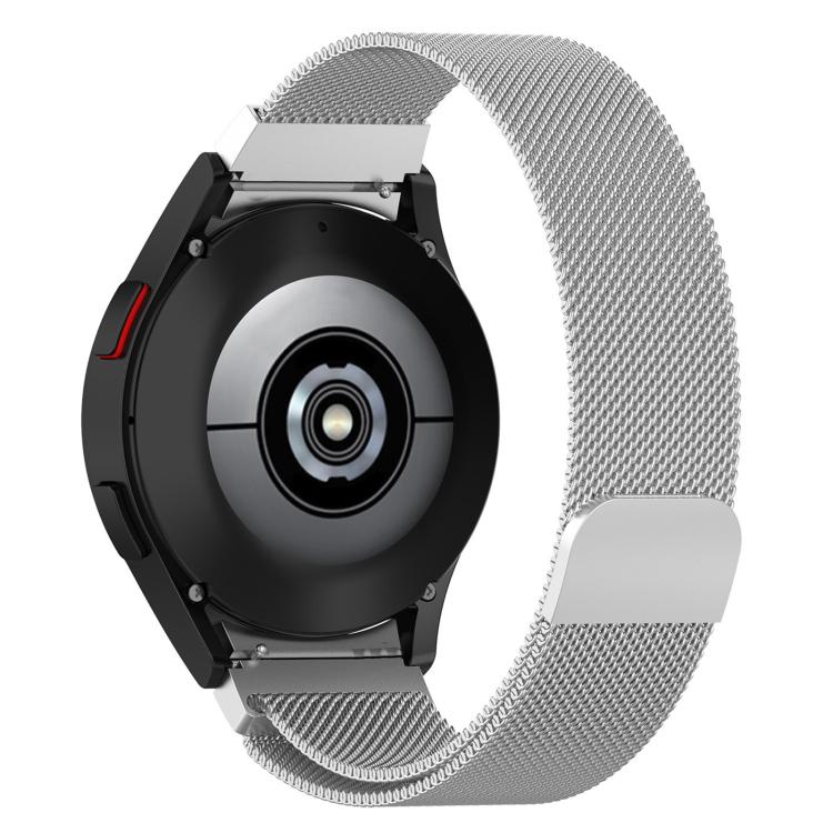 For Samsung Galaxy Watch7 / FE / 6 / 5 / 4 xDfind Milan Magnetic Quick Release Stainless Steel Watch Band