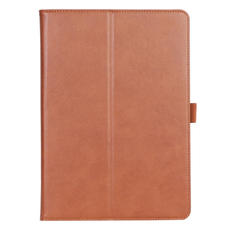 For iPad 10.2 / iPad Air 10.5 / iPad Pro 10.5 inch Retro Texture PU Horizontal Flip Leather Case with Holder & Card Slots & Hand Strap